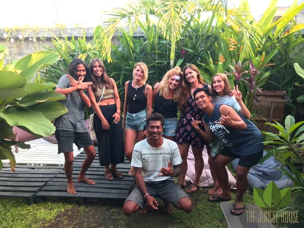 Hostel The Jungle House Canggu Zewnętrze zdjęcie